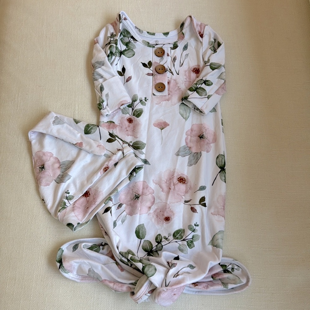 Caden Lane gown and hat